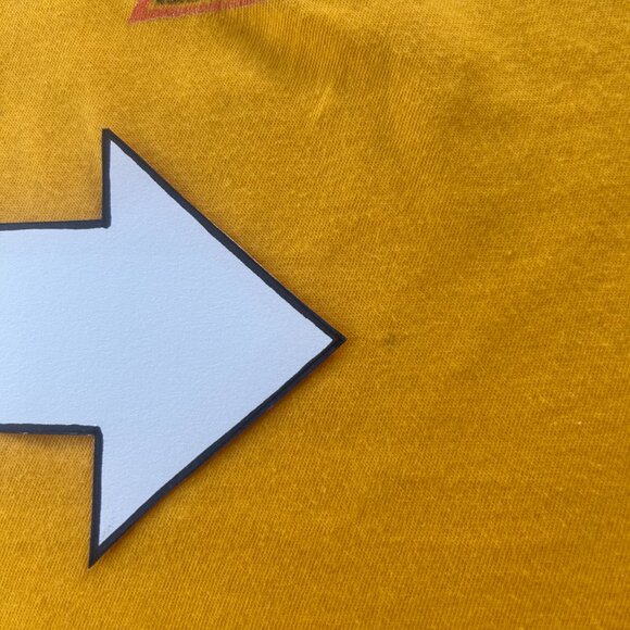 Star Wars vintage graphic tee orange - men's small - Picture 8 of 8